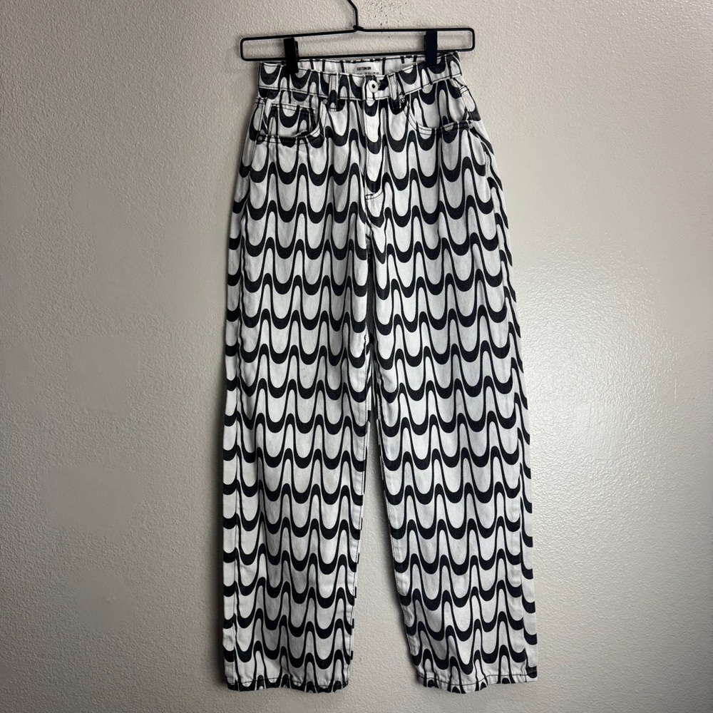 Cotton On Vintage Style Loose Straight Jeans Pants Size 2